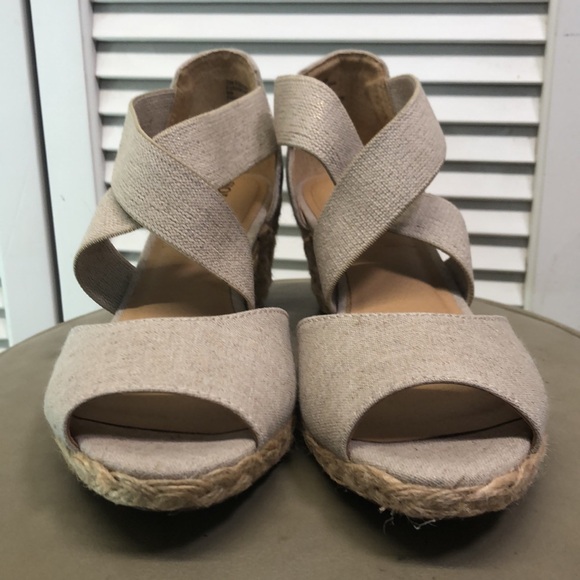 Solanz Helena Jute Espadrilles Wedge Sz 8 - Picture 6 of 10